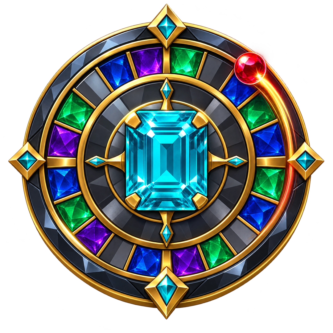 GemRoulette jewel wheel mark